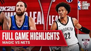 MAGIC vs NETS | NBA SUMMER LEAGUE | FULL GAME HIGHLIGHTS