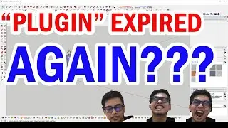 CARA MEMPERBAIKI PLUGIN SKETCHUP EXPIRED | ASEELI BIKIN KESEL