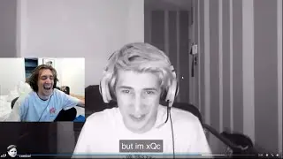 xQc Cringes Watching Back an Old Video of Himself...