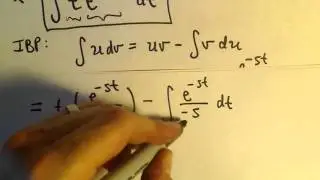 Laplace Transform - Calculating the Laplace Transform