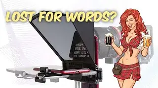 film yourself with a budget teleprompter