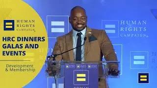 Brian Michael Smith Speaks at the 2022 HRC Las Vegas Dinner