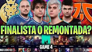 TENEMOS FINALISTA O REMONTADA ÉPICA?😱PARTIDAZO! | MDK vs FNC Game 4 LEC SEASON FINALS 2024 ESPAÑOL