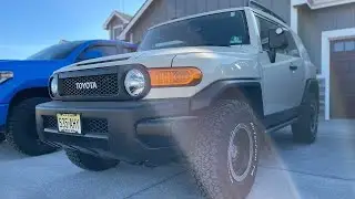 New BFGoodrich KO2 Tires on my Toyota FJ Cruiser Trail Teams!
