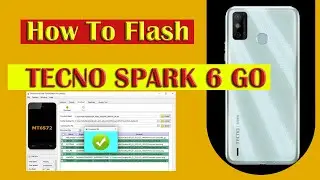 Tecno KE5K Spark 6 Go Full Flash Official Firmware install | Red State Restart On Logo Black Display