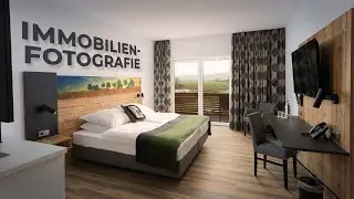 Immobilienfotografie: Originalgetreue Farben durch Blitzlicht.