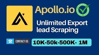 How to Bypass Apollo.io | Apollo.io unlimited credits | Unlimited Apollo.io Data