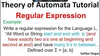 Regular Expression in Theory of Automata | How to Create Regular Expression | Theory of Automata-53