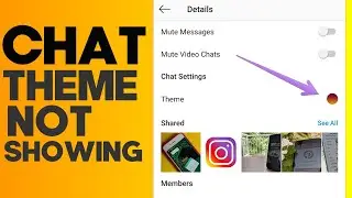 Fix instagram Chat Theme Option Not Showing | How To Enable Instagram Chat theme option 2023