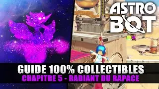 Astro Bot : Guide 100% Collectibles - 5 : RADIANT DU RAPACE (Robots, Puzzle, Trophées, Boss)