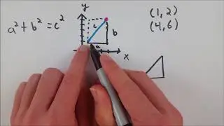 How to Find Distance Between Two Points Using Pythagorean Theorem