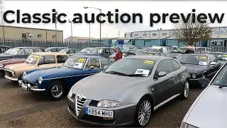 Preview of Anglia Car Auctions (ACA) classic auction, November 2024