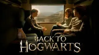 Back to Hogwarts 🚂 6th year ⋄ Hogwarts Express Ambience + Dialogue [Harry Potter inspired Music]