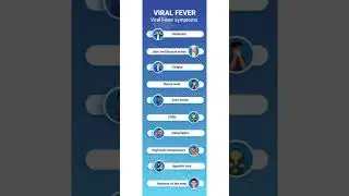 Viral fever symptoms 🌡️🤒😷#coldandflu #runnynose #fever #viralfever #headache #bodypain #malaise