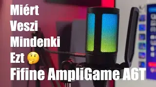 Miért veszi mindenki ezt?🤔 | Fifine AmpliGame A6T🤩 #fifinemicrophone #FifineA6T #fifine