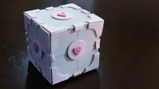 Companion Cube Box -DIY GG