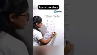 Roman Numbers #romannumber #shorts #ytshorts #mathstrick #mathsquiz #trending