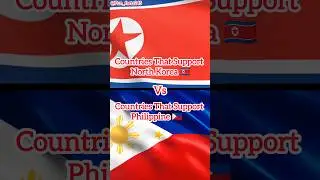 Countries That Supporting North Korea Vs Philippine 