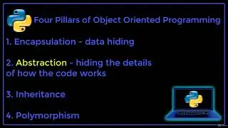 3. 4 pillars of object oriented programming