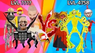 Team Siren Head VS Skibidi toilet VS Zoonomaly VS Catnap VS Human hulk