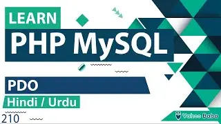 PHP MySQL PDO Tutorial in Hindi / Urdu