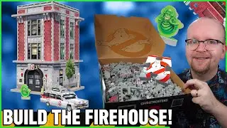 Building Wrebbit 3Ds Ghostbusters Firehouse Headquarters | UNBOXING