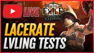 Best LVLING?🔴LACERATE Gladiator Build [PoE 3.25]