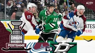 Colorado Avalanche completely no-show in blowout loss to Dallas Stars | DNVR Avalanche Postgame Show