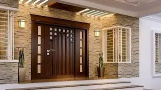 100 Modern Front Wall Design Ideas 2024 | Exterior Wall Tiles Design | House Exterior Design Ideas4