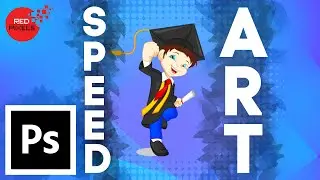 Easy Way to Character Tracing in Photoshop || Speed Art || Fastest way to Trace Character Photoshop