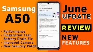 Samsung Galaxy A50 June Update 2022 | Big Update with New Features | Samsung A50 New Update 