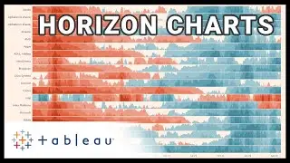 Creating Horizon Charts in Tableau - Tutorial & Template workbook