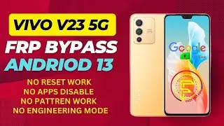 New Mehtod vivo v23 5g  Frp Bypass || All Vivo Andriod 13,14 Frp Bypass Without pc