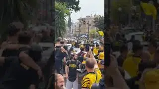 AEK Athens fans vs Dinamo Zagreb fans (UEFA Champions League 2023)