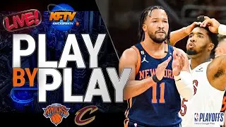 New York Knicks vs Cleveland Cavaliers Game 2 | LIVE Play-By-Play Hosted by JD SportsTalk | Playoffs