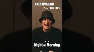 DYES IWASAKIに質問してみた #faketype #DYESIWASAKI #shorts