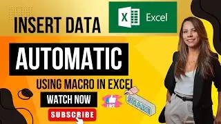 Automate Your Data Entry in Excel Like a PRO! JK TUTORAL