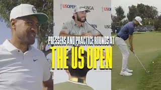 "We're learning the golf course" | Seen & Heard at LACC | U.S. Open Tuesday