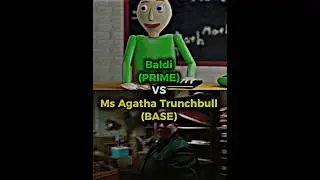 Baldie VS Ms Agatha Trunchbull | #edit #battle #shorts #1v1 #baldisbasics #matilda