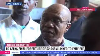 FG Seeks Final Forfeiture Of $2.045m Linked To Emefiele