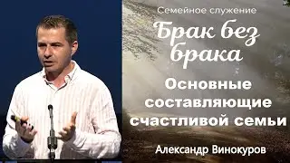 Основные составляющие счастливой семьи | Александр Винокуров | Брак без брака