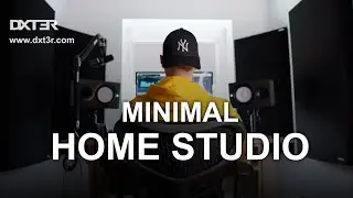 SPACE SAVING Home Studio Set Up (2024)