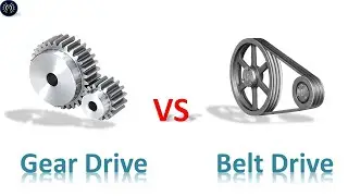 Difference Between Gear Drive Vs Belt and Pully Drive