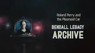 Roland Perry introduces the Plasmoid Car (Copyright Strike Foundation - Bendall Legacy Archive)