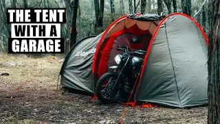 Lone Rider Moto Tent in Extreme Conditions | How it Stands Up Against the Elements