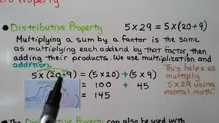 5th Grade Math 1.3, Properties of Addition and Multiplication, Mental Math