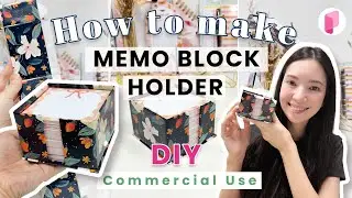 DIY How to make a Memo Block Holder - Tutorial