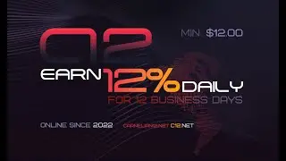 C12 - Carnelian12 - Make 12% Daily for 12 Business Days, New Features and Strategy, Big Updates