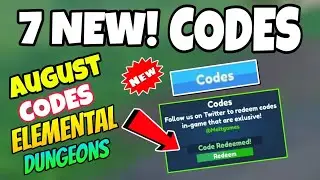 🚨 NEW!! UPDATE 🚨ELEMENTAL DUNGEONS ROBLOX CODES 2024 - ELEMENTAL DUNGEONS CODES