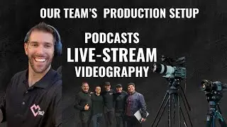 Podcasts and Livestream for filming events. How our production team produces content.